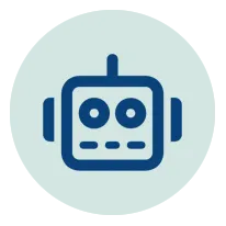 functions icons template robot